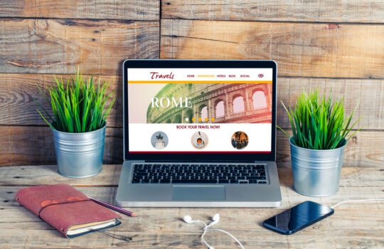 here is an image of an online travel agent booking travel