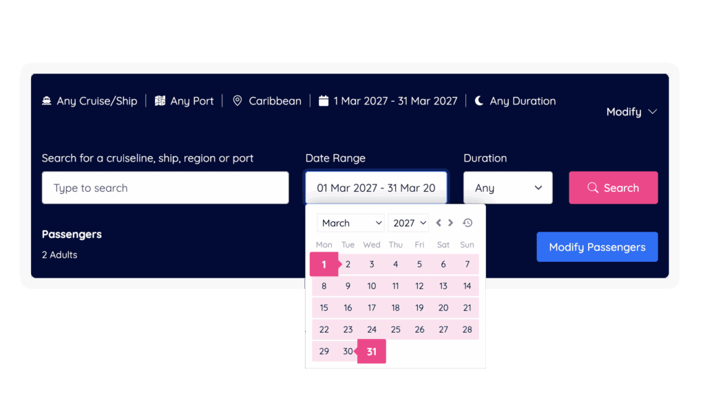 Traveltek Cruise API